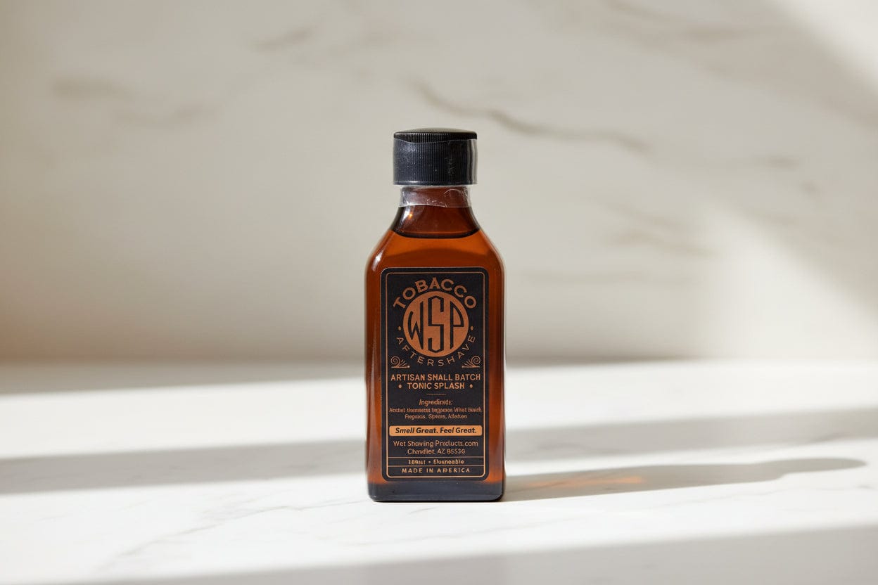 Wet Shaving Products Tobacco lozione dopobarba splash 100 ml
