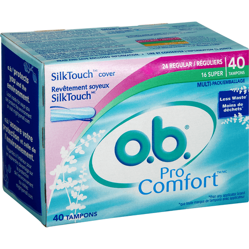o.b. Pro Comfort tamponi interni regular/super 40 pezzi