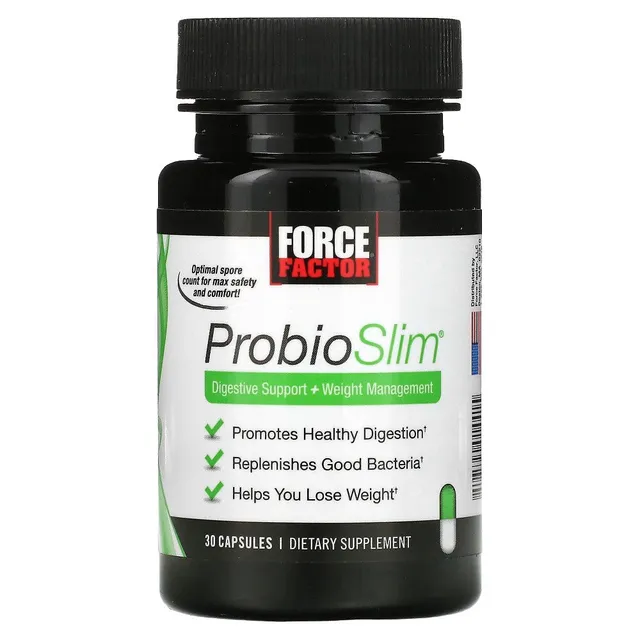 Force Factor ProbioSlim probiotico 30 capsule tè verde