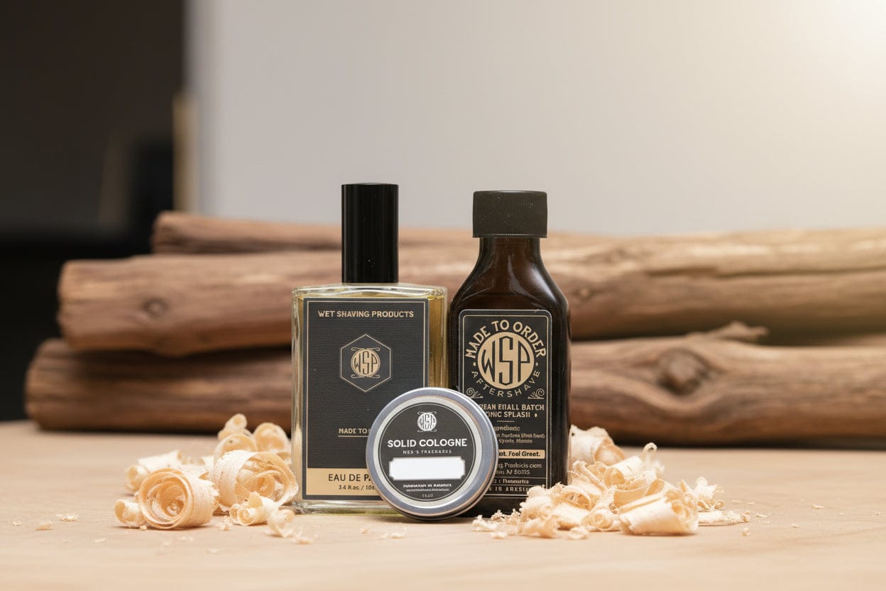 Wet Shaving Products Sandalwood eau de parfum 100ml cremoso