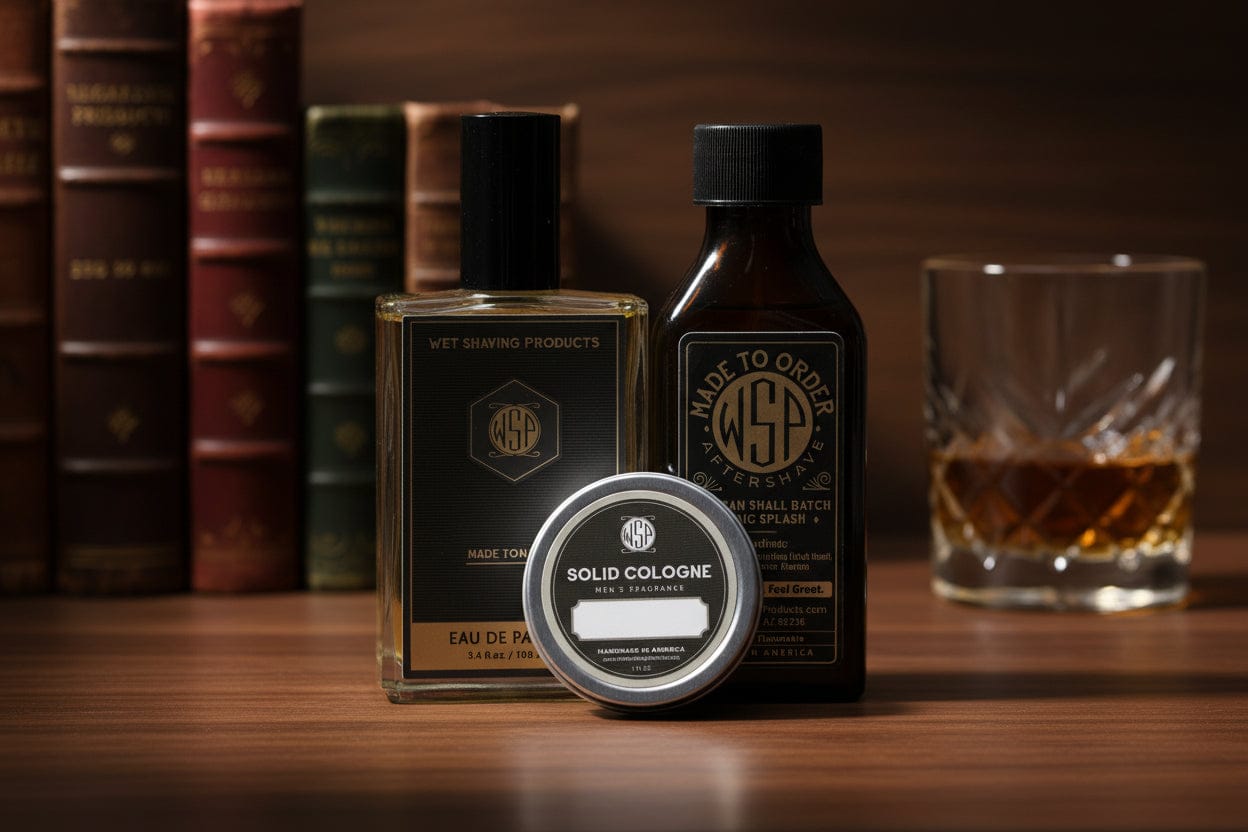 Wet Shaving Products Black Amber profumo uomo 100ml ambra