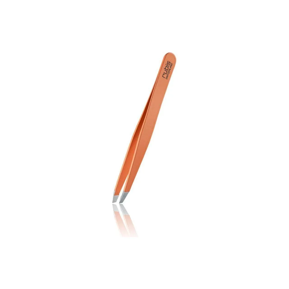 Rubis 1K1617 pinzetta obliqua sopracciglia punta precisa
