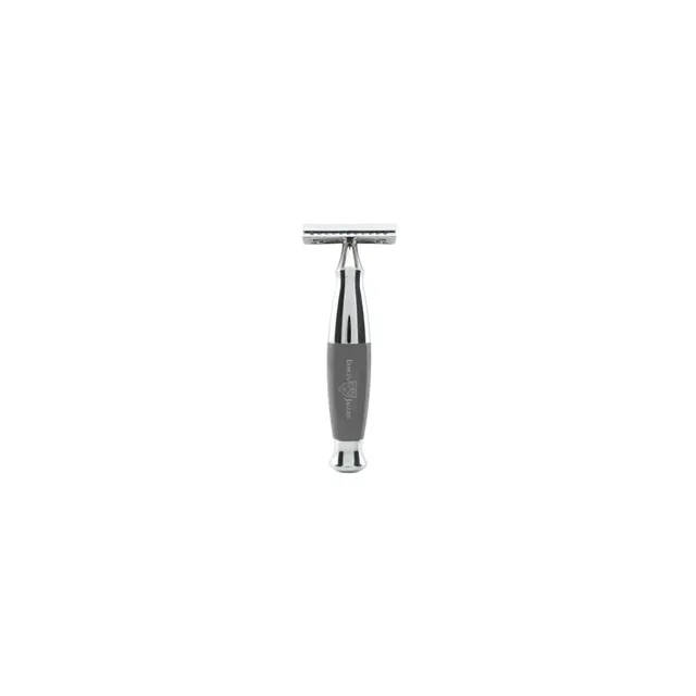 Edwin Jagger R355CRSR Rasoio Safety grigio cromo