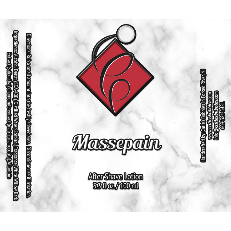 Catie's Bubbles Massepain Sapone barba 4oz + aftershave