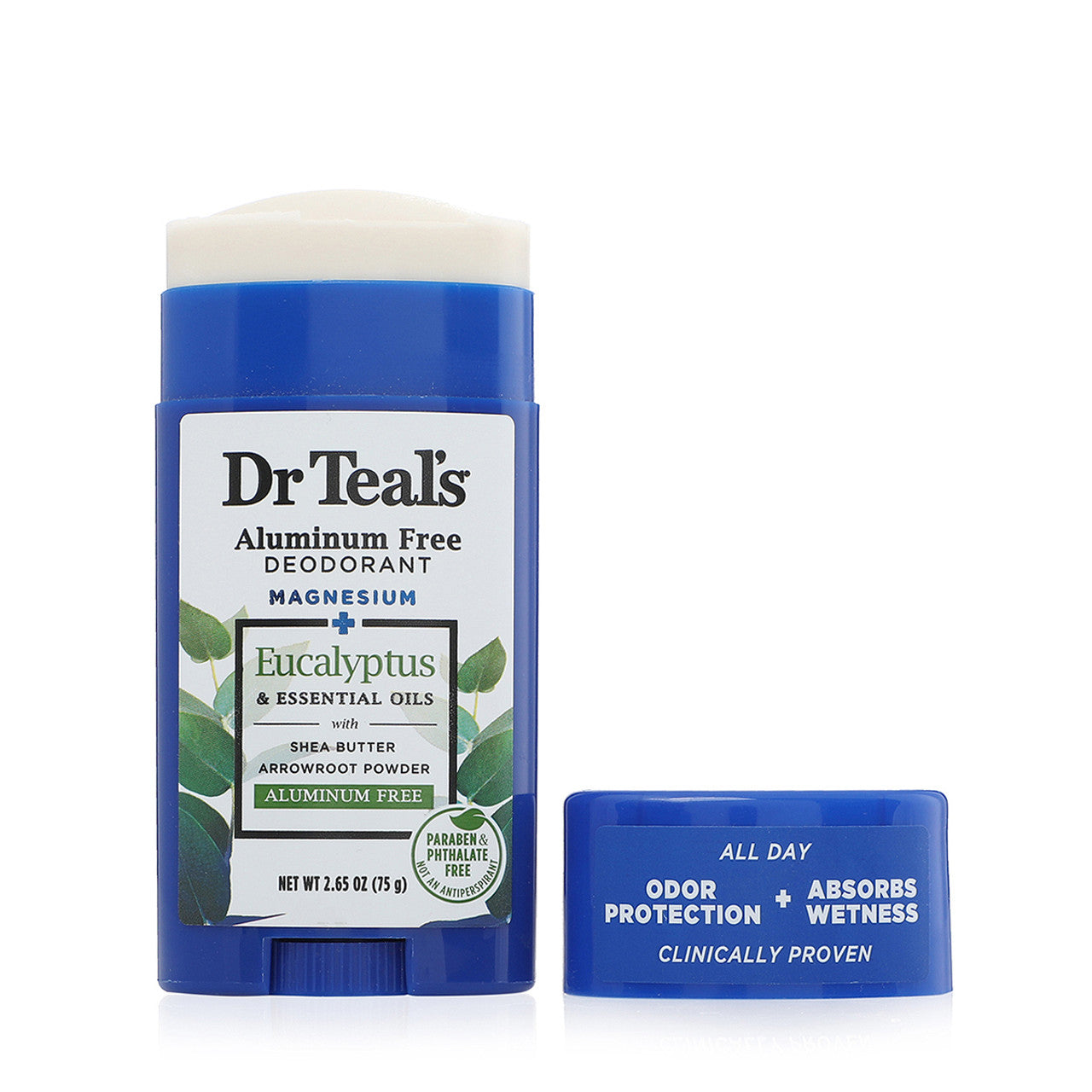 Dr Teal's Eucalyptus deodorante senza alluminio 75 g magnesio