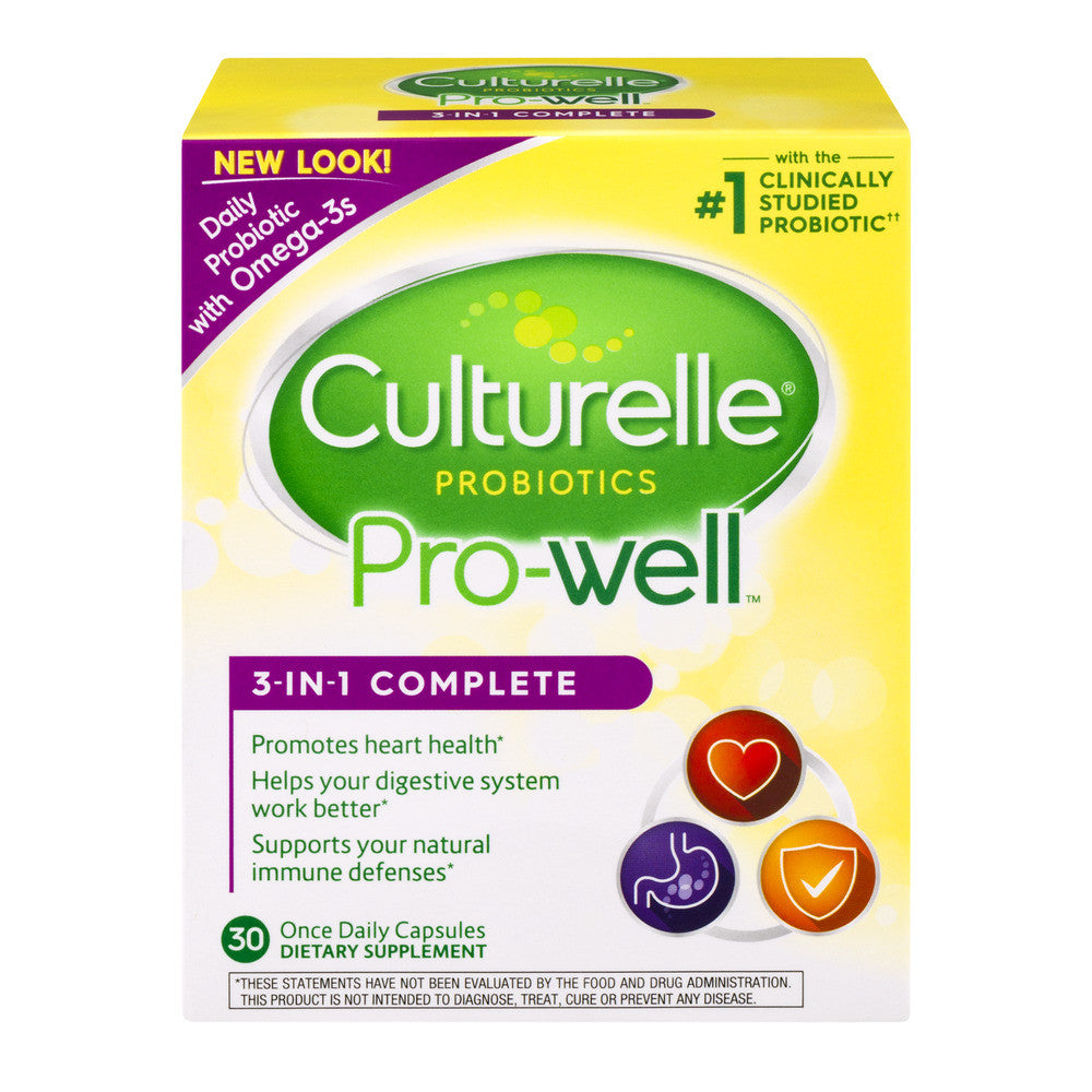 Culturelle Probiotico 30 Capsule Omega 3 Digestione