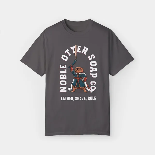 Noble Otter All Hail the Otter t-shirt cotone grafite L
