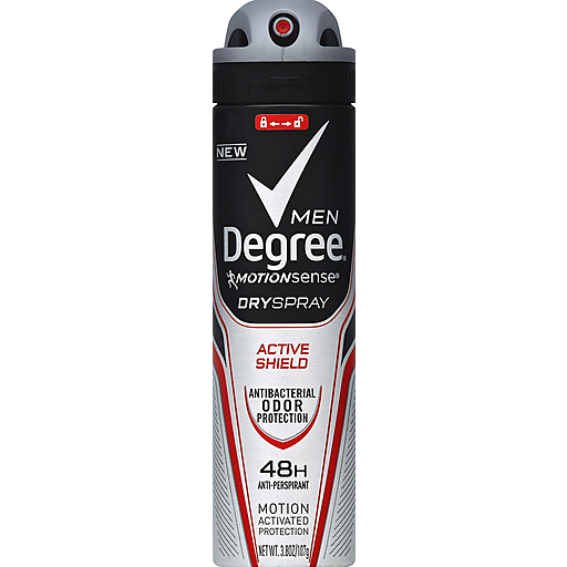 Degree Men Motion Sense Active Shield deodorante spray uomo 48h