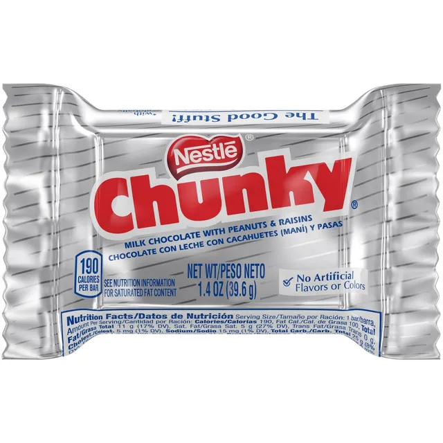 Nestlé Chunky barretta cioccolato latte 39,6 g