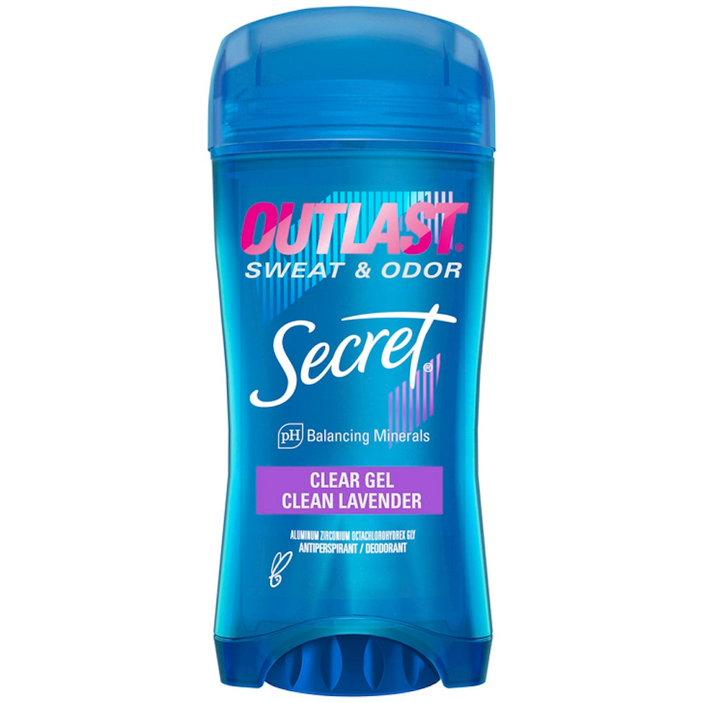 Secret Outlast Clean Lavender deodorante gel trasparente