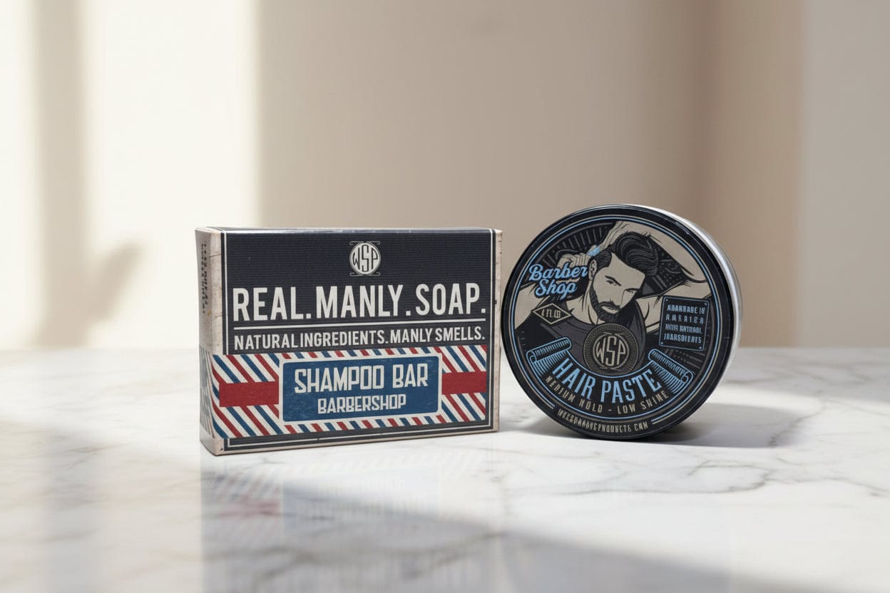 Wet Shaving Products Barbershop pasta capelli 1 vasetto opaca