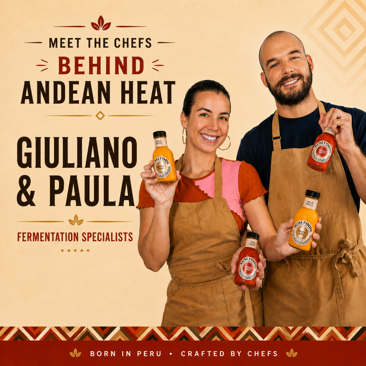 Kusi Andean Heat Salsa Piccante Peruviana Limo