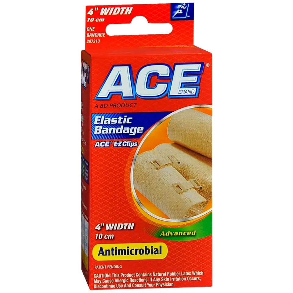 ACE benda elastica compressiva 4 pollici con clip