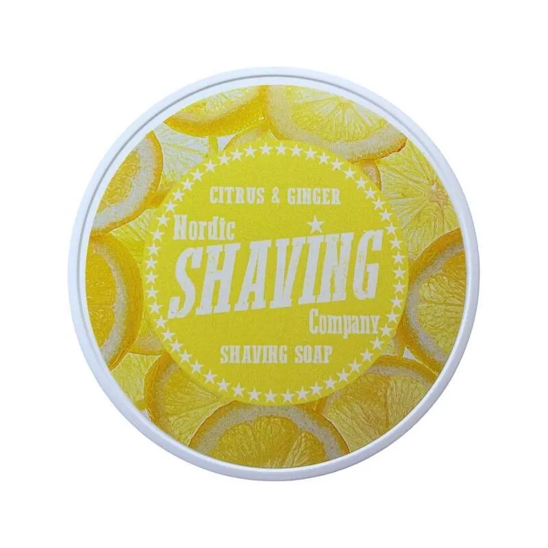Nordic Shaving Citrus Ginger Sapone da Barba 4 oz