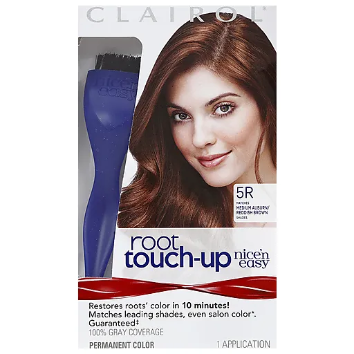 Clairol Nice’n Easy ritocco tinta 5R castano ramato x2