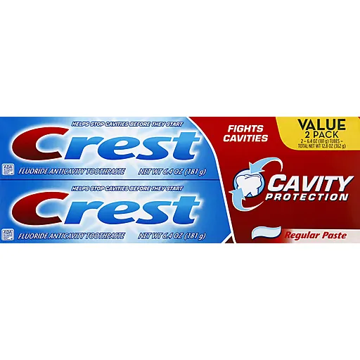 Crest Cavity Protection dentifricio fluoro pasta classica
