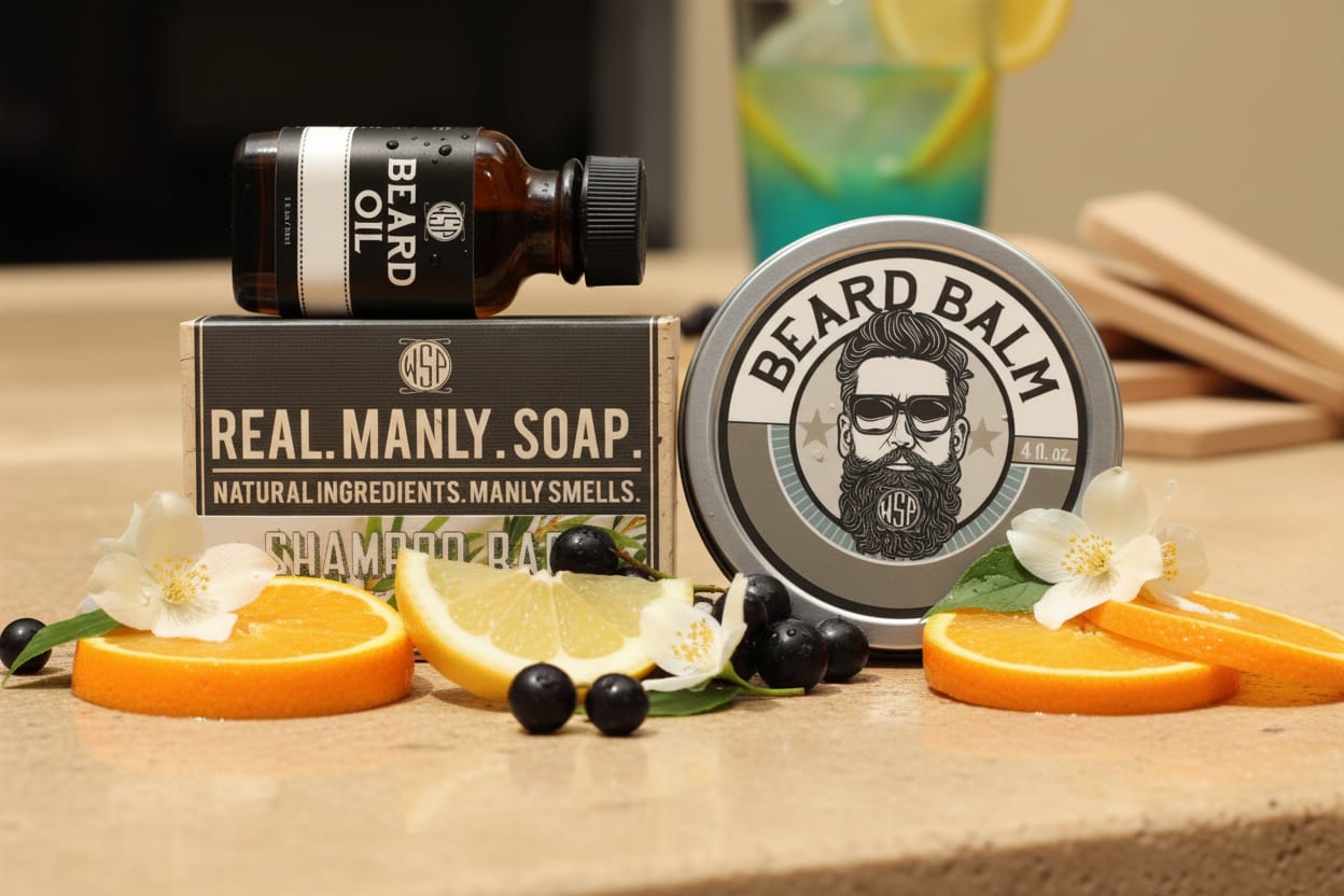 Wet Shaving Products Beard Oil olio barba 30 ml Citrus Blast