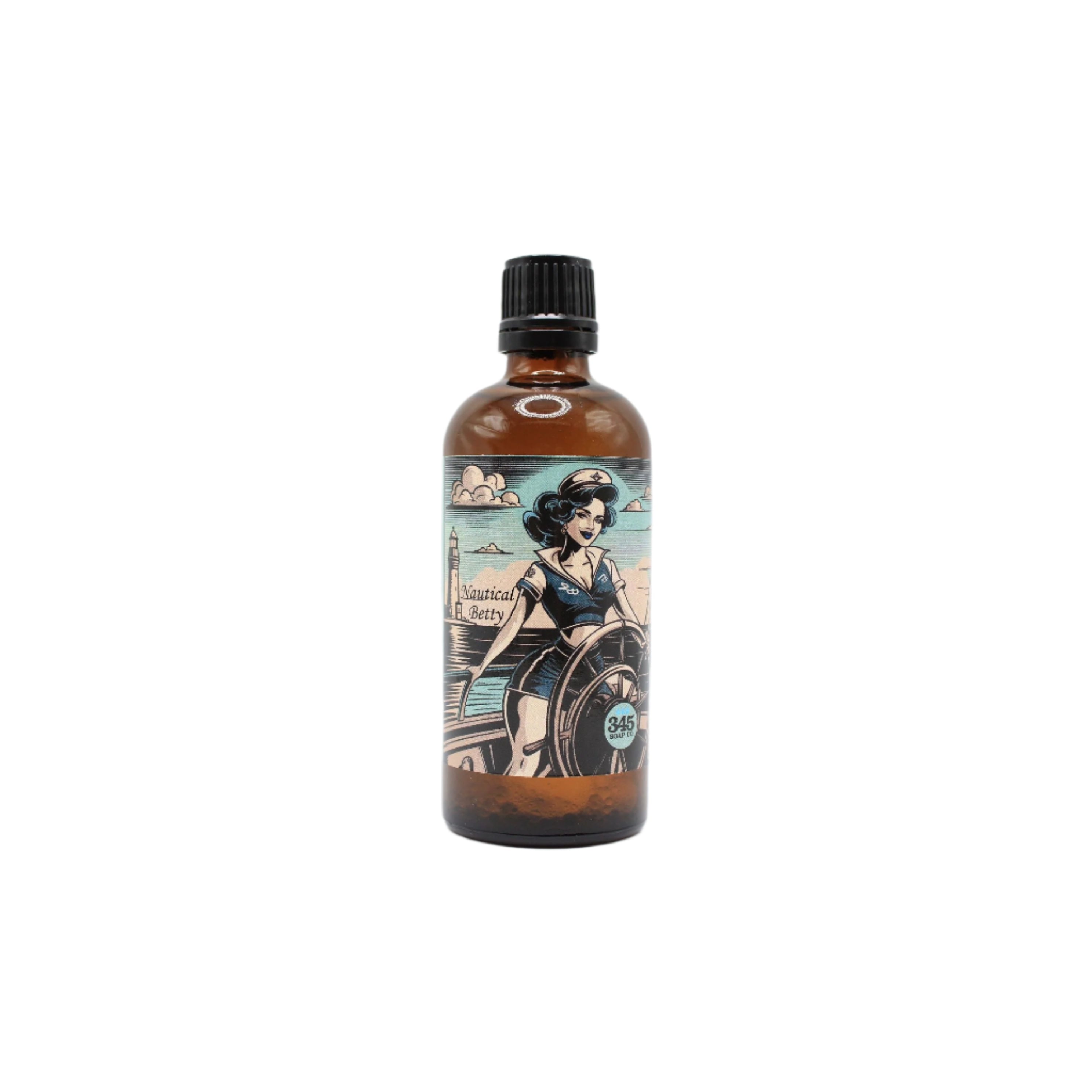 345 Nautical Betty sapone da barba 4 oz bergamotto e sandalo