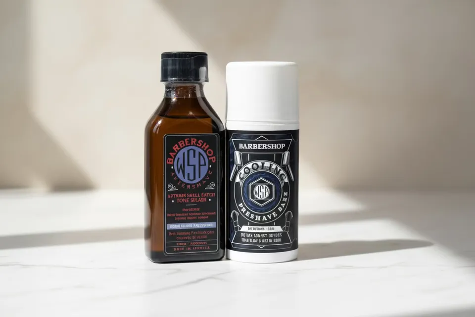 Wet Shaving Products Post-Shave kit dopobarba Barbershop splash+balsamo