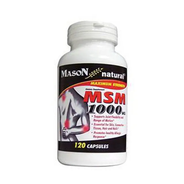 Mason Natural MSM 1000 mg capsule integratore articolazioni