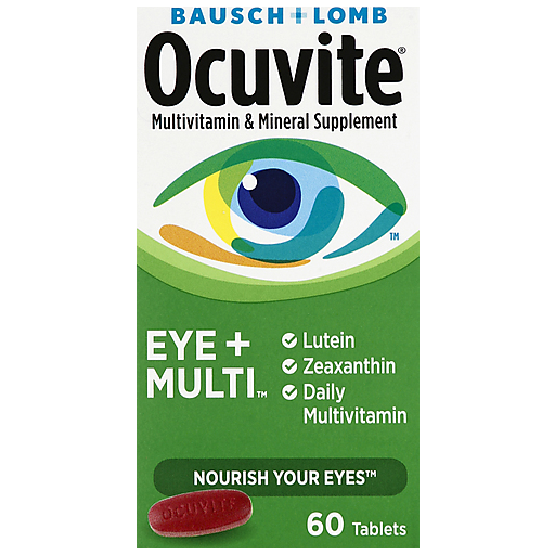 Bausch Lomb Ocuvite Eye+Multi compresse 60 pz vista