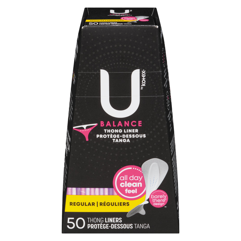 U by Kotex Balance Salvaslip Perizoma 50pz Sottili