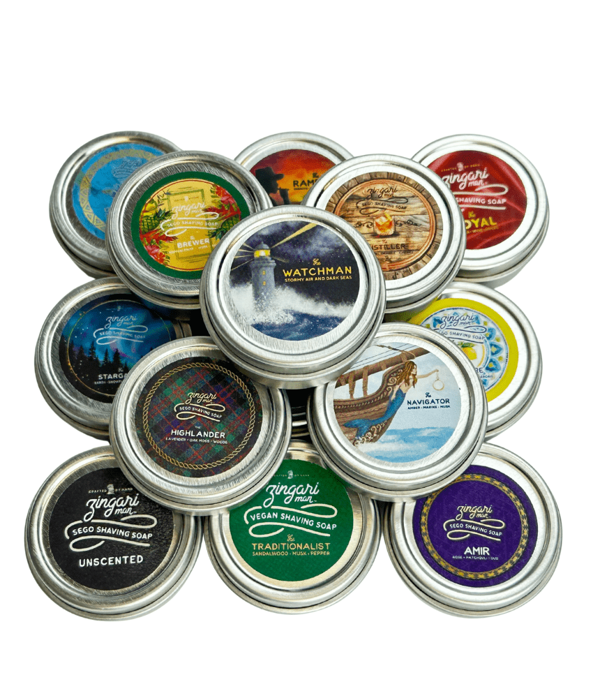 Zingari Man Shaving Soap Sapone Barba Campioncino 1/3oz