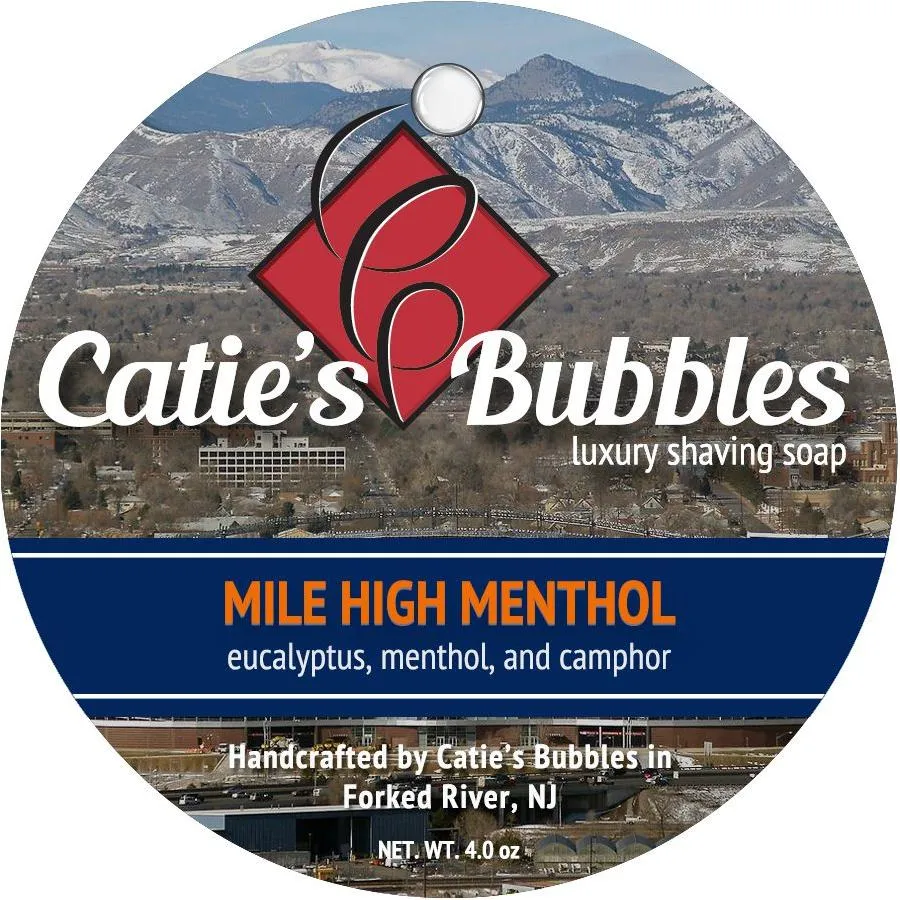Catie's Bubbles Mile High Sapone Barba 113 g Mentolo Eucalipto