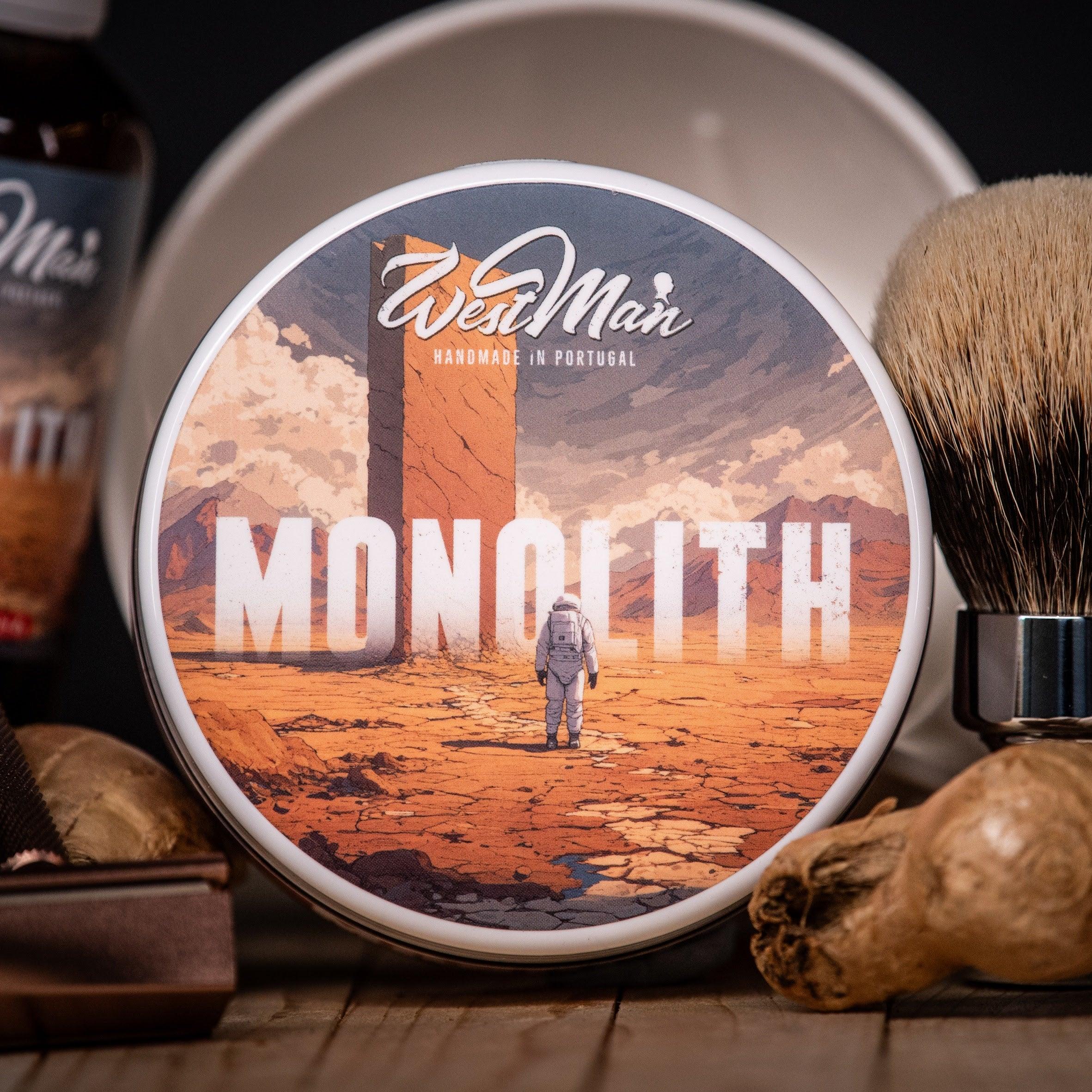 Westman Halo Monolith sapone da barba 120g balsamo abete