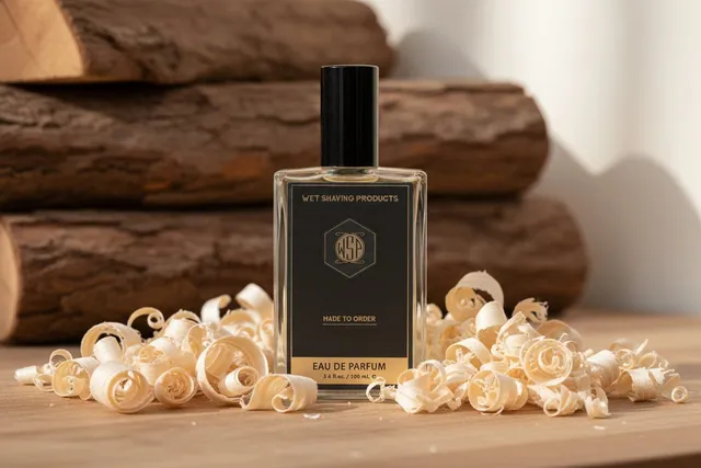 Wet Shaving Products Sandalwood eau de parfum 100ml cremoso