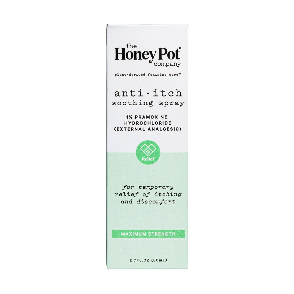 The Honey Pot Anti-Itch spray intimo pramoxina 80 ml