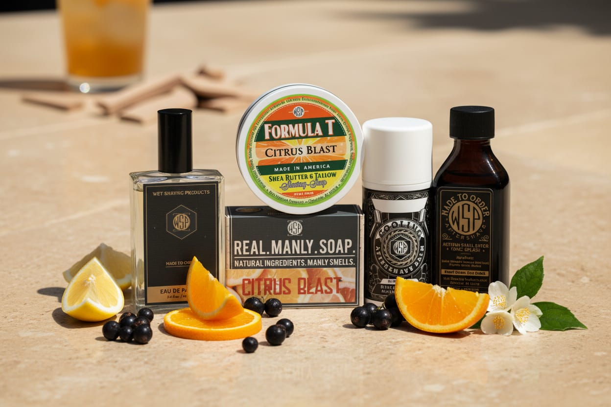 Wet Shaving Products Citrus Blast Eau de Parfum 100 ml agrumi
