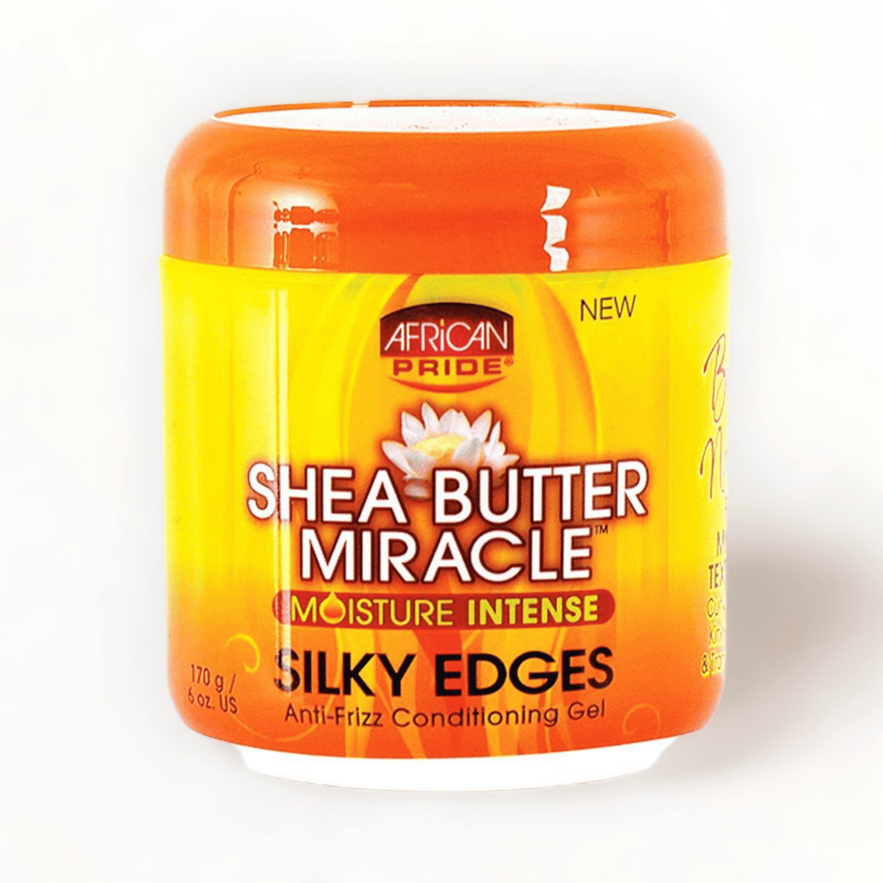 African Pride Miracle Gel Bordi Capelli Burro Karitè 170 g