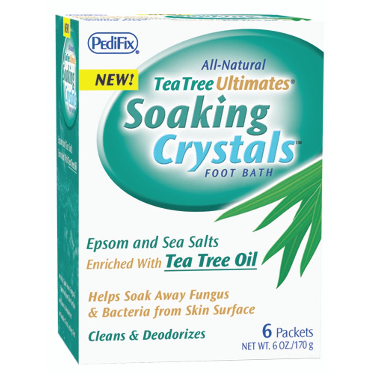 PediFix Tea Tree pediluvio sali piedi 6 bustine