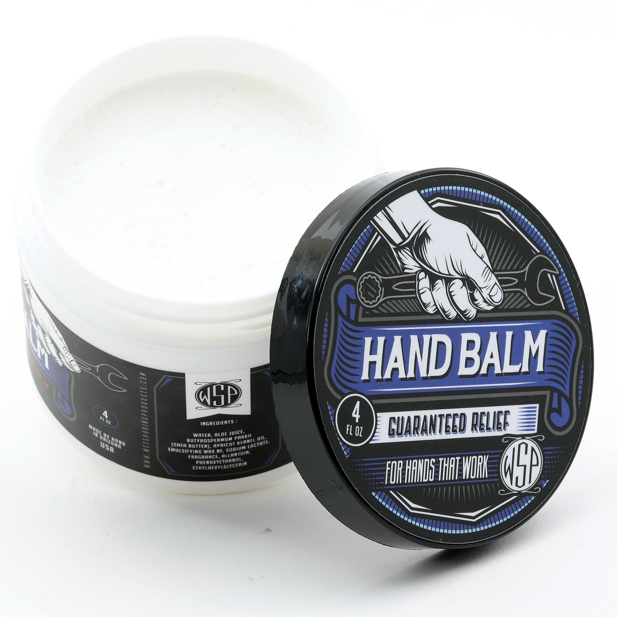 WSP Blue Collar Balsamo Mani Black Orchid non grasso
