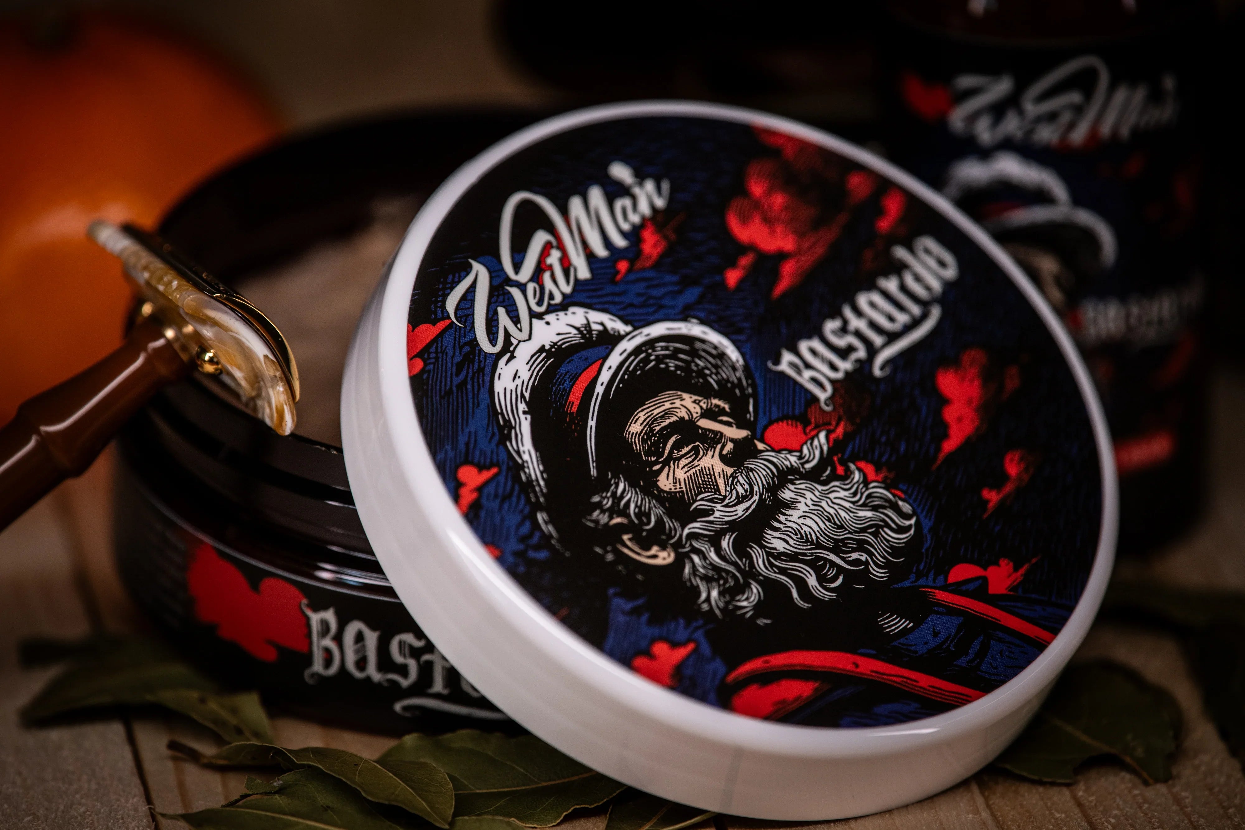 Westman Nirvana Bastardo sapone da barba 120g bay rum