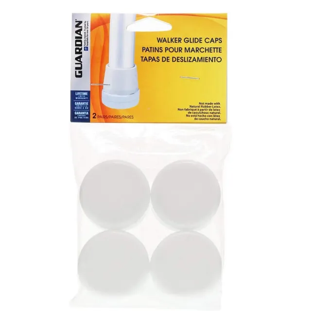 Medline Guardian tappi deambulatore walker glide caps