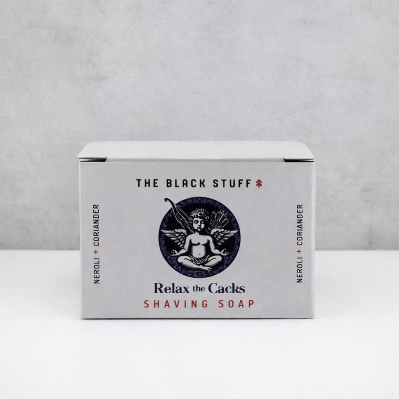 The Black Stuff Relax the Cacks sapone da barba 155 g