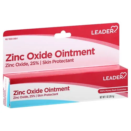 Leader Zinc Oxide 25% Pomata 1 oz pelle irritata