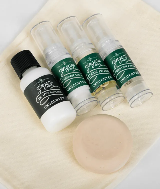 Zingari Man Skincare Travel Set viso da viaggio 5 pezzi