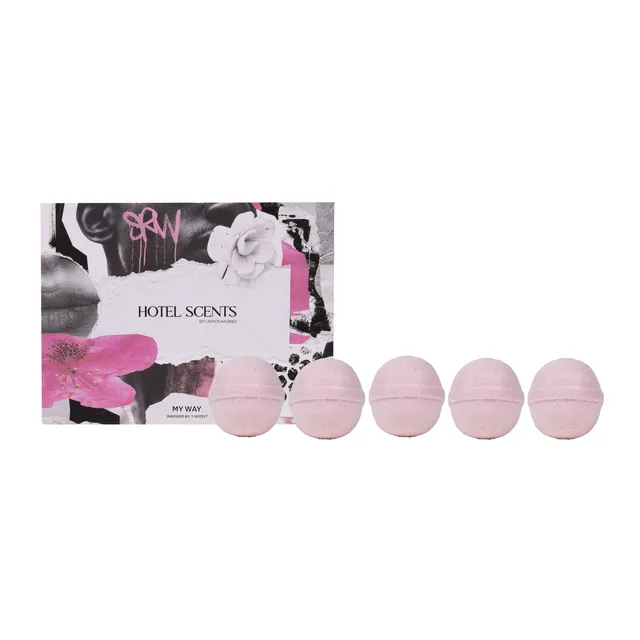 Aroma360 My Way bombe bagno 5 pezzi sandalo ambra