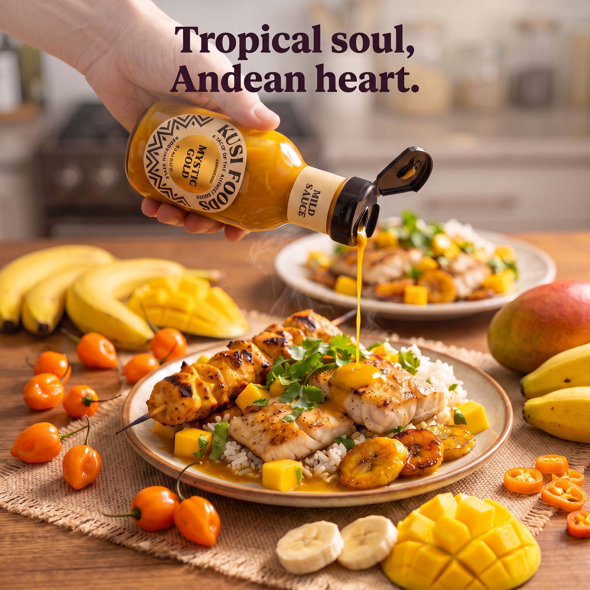 Mystic Gold Salsa Peruviana Aji Amarillo Mild