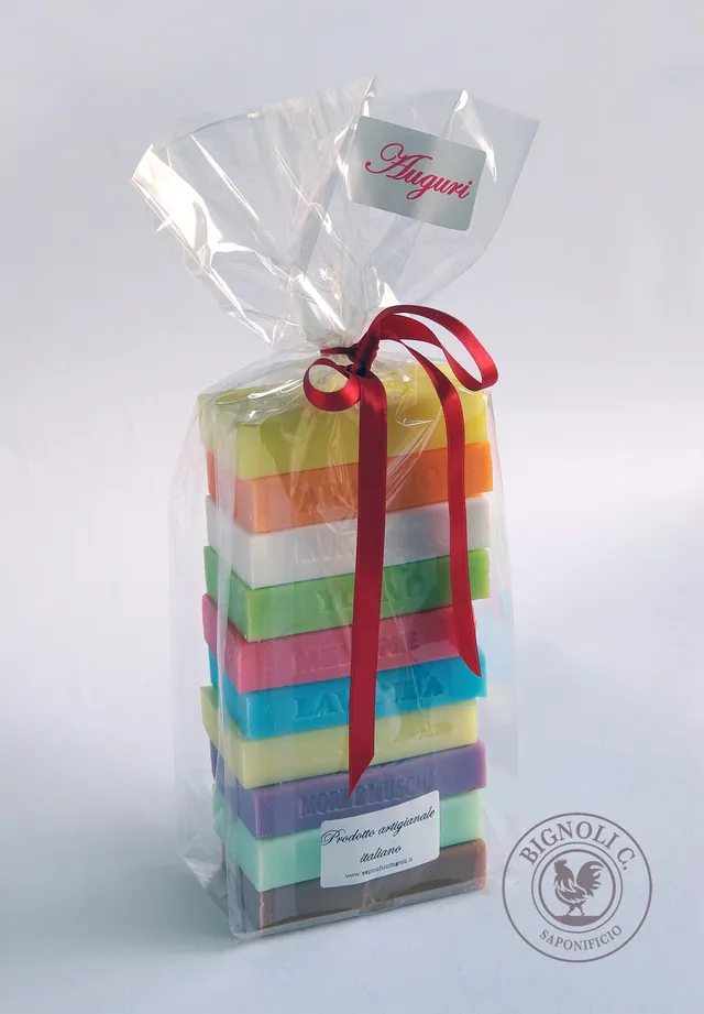 Saponificio Bignoli Saponette assortite 10x100g base vegetale