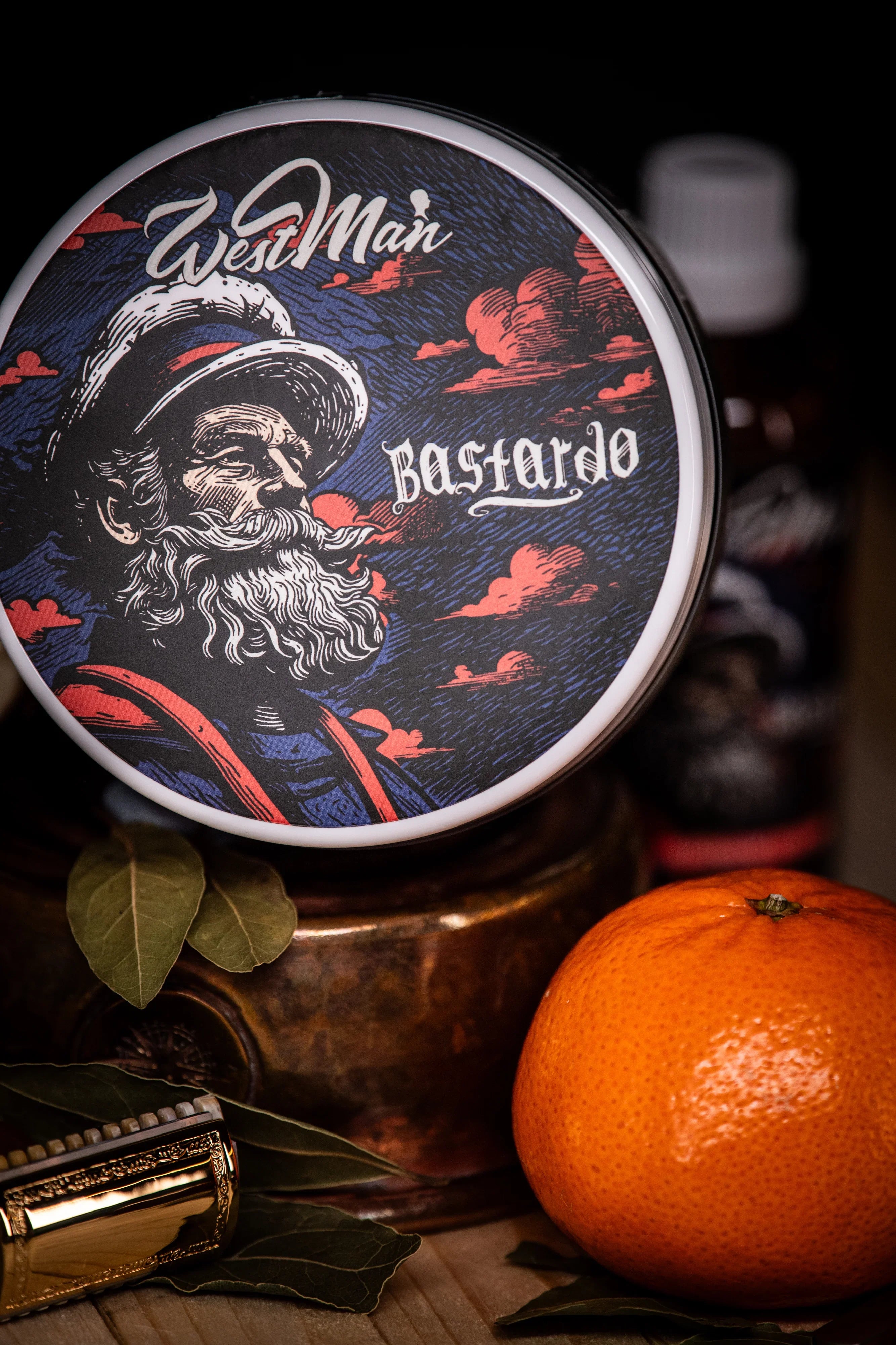 Westman Nirvana Bastardo sapone da barba 120g bay rum