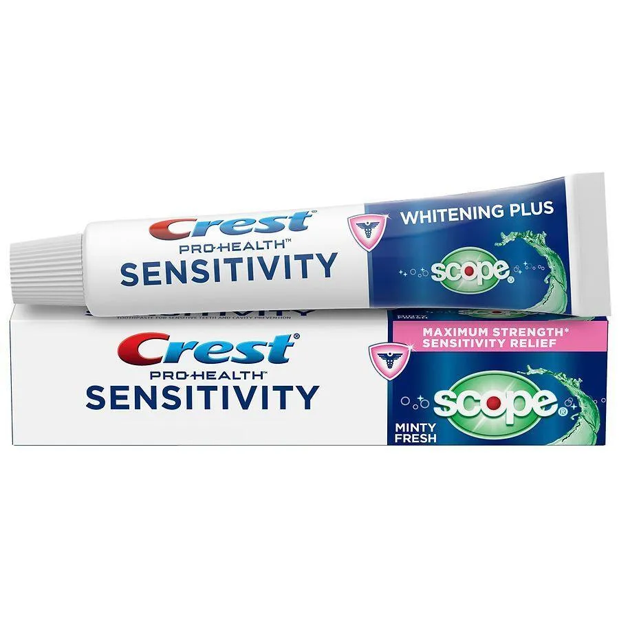 Crest Sensitivity Whitening Plus Scope dentifricio 6 Oz