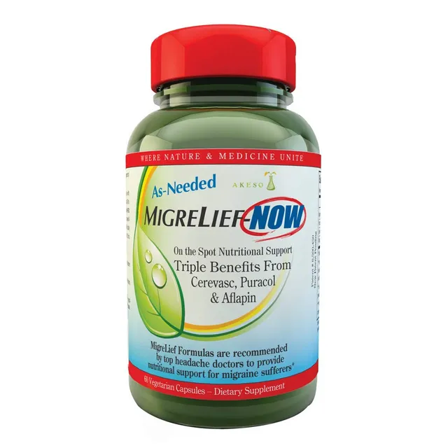 MigreLief Now integratore emicrania 60 capsule magnesio