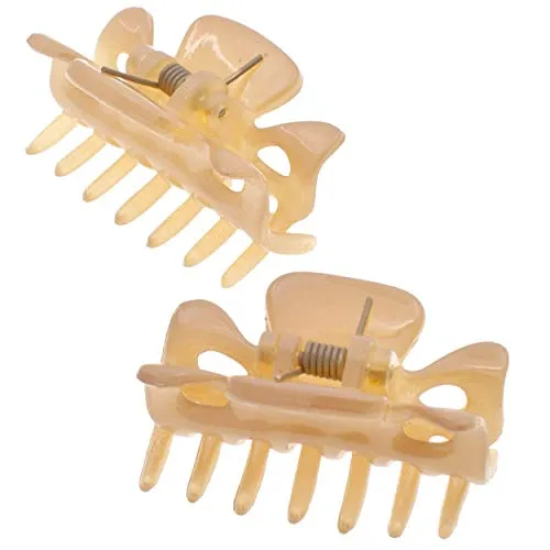 Camila Paris CP3047 Molletta Capelli Beige Set 2 Pezzi 3,8 cm