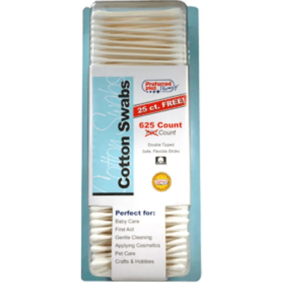 Pasteur Preferred Plus bastoncini cotone 625 pezzi