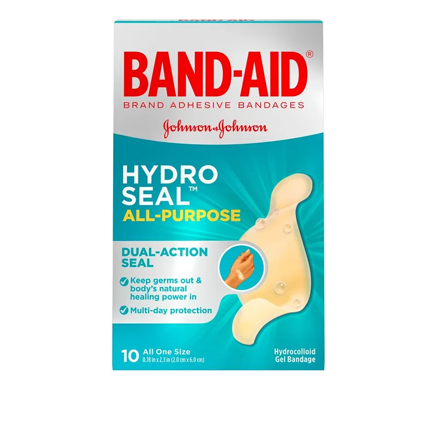 Band-Aid Hydro Seal Cerotti Waterproof 10 Pezzi Multiuso