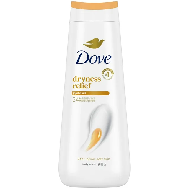 Dove Dryness Relief bagnodoccia 650 ml olio di jojoba